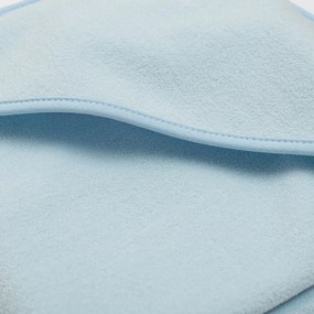 Detská froté osuška s kapuckou New Baby BASIC 80x80 modrá