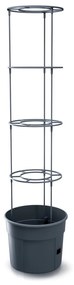 PROSPERPLAST Kvetináč na pestovanie paradajok TOMATO GROWER antracit 29,5 cm (max. výška: 115,2 cm) Veľkosť: L
