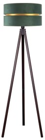 Duolla - Stojacia lampa DUO 1xE27/60W/230V pr. 44 cm zelená/wenge