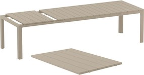 ATLANTIC 210 záhradný rozťahovací stôl taupe