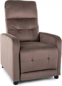 Polohovacie kreslo Otus Velvet capuccino