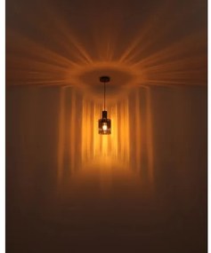 Globo 15904HS - Luster na lanku TULIVAR 1xE27/40W/230V pr. 18 cm šedá