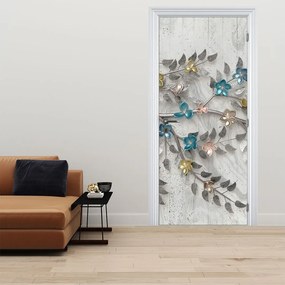 Fototapeta na dvere - Na vetve, abstraktné (95x205cm)