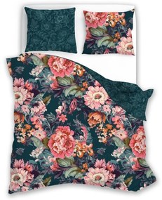 Bavlněné povlečení FLOVERY 006 160x200 cm + 2x 70x80 cm vícebarevné