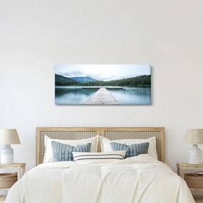Obraz - Pri pohľade z móla (120x50 cm)