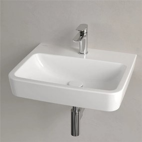 VILLEROY &amp; BOCH O.novo závesné umývadlo s otvorom (zadná a spodná strana brúsená), bez prepadu, 550 x 460 mm, biela alpská, 4A41MJ01