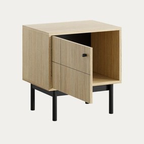 Nočný stolík JAPANDI Artea oak 012364