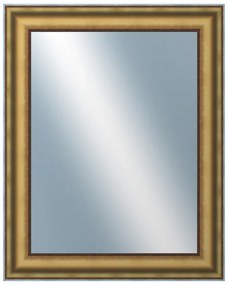 DANTIK - Zrkadlo v rámu, rozmer s rámom 40x50 cm z lišty DOPRODEJMETAL AU prohlá velká (3022)