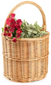 Nákupný kôš prútený Madam III.priemer 35 x v. 33/55(cm)