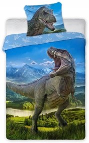 Obliečky T-Rex 140 x 200 + 70 x 90 cm FARO
