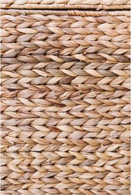 Truhla BIG, šírka 90 cm, vodný hyacint, natur