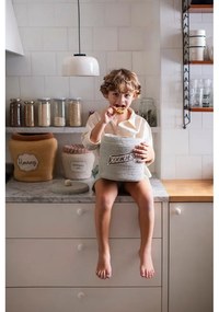 Svetlohnedý látkový detský kôš na hračky ø 28x27 cm Honey Pot – Lorena Canals