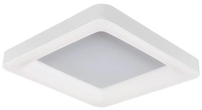 ITALUX Stropné prisadené LED svietidlo GIACINTO, 50W, teplá biela, 60x60cm, hranaté, biela