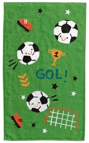 DETSKÝ FROTÉ UTERÁK FOOTBALL 30X50 CM VZOROVANÁ
