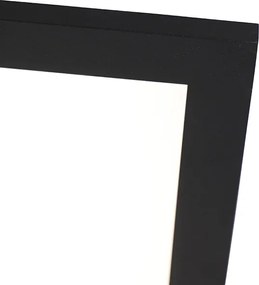 Stropné svietidlo čierne 80 cm vrátane LED s diaľkovým ovládaním - Live