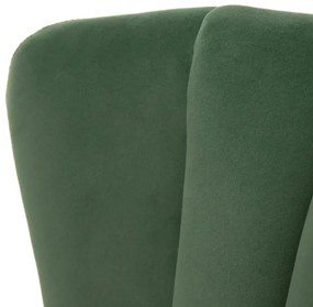 Kreslo MILLS zelené 859521