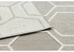Kusový koberec Hexa béžový 120x170cm