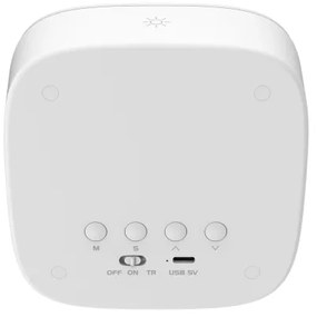 LED Stmievateľná nočná lampička s budíkom BUNNY LED/1,2W/5V 3000K