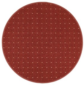 Condor Carpets Kusový koberec Udinese terra kruh - 400x400 (priemer) kruh cm