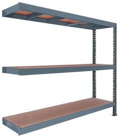 Trestles Prístavok k regálu 1800x1800x600, 3 police Farba: žltá a čierna