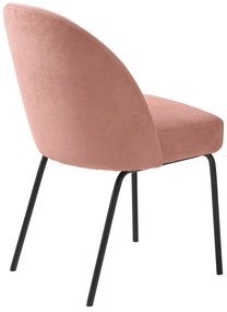 Ružová jedálenská stolička Creston – Unique Furniture