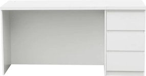 Sconto Písací stôl EASY 110 biela