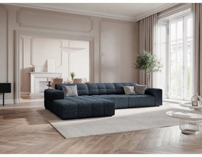 Modrá rohová pohovka (ľavý roh) Chicago – Cosmopolitan Design
