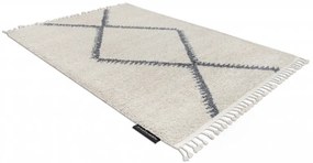 Dywany Łuszczów, Kusový koberec Berber Maknes B5910 cream and grey, 160x220, béžová, obývacia izba