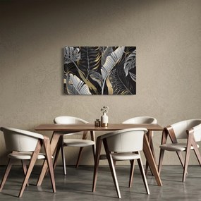 Obraz - Zlatá džungľa (90x60 cm)