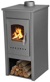 STREND PRO krbové kachle Thalia Nera Lite, 5,4 kW, 120 mm, šedé