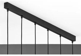 Jupiter 2008 - Luster na lanku ALAS 6xGU10/10W/230V zlatá/čierna