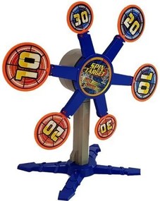 LEAN Toys Puška na penové šípky s otočným terčom 66 cm