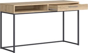 BLACK RED WHITE Gamla TOL1S toaletný stolík dub grandson / čierna