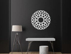 drevko Okrúhla drevená mandala Slnko Rozmer obrazu: 44,5 x 44,5 cm, Farba dekorácie: Čierna
