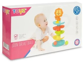 TOYZ Detská vzdelávacia hračka Toyz guľôčková dráha lev