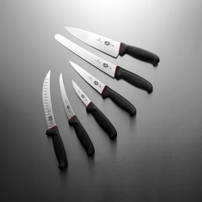 Victorinox - Kuchynský vykosťovací nôž DUAL GRIP 15 cm čierny