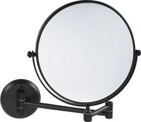 Bemeta Design DARK: Kozmetické zrkadlo, ø 200 mm, obojstranné - 172201510