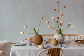 COOEE Design Drevený dekoratívny vtáčik Woody Bird Oak Small