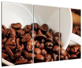 Obraz kávových zŕn