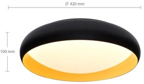 Brilagi - LED Stmievateľné stropné svietidlo LIVIA LED/48W/230V 3000-6500K + DO