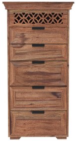 Komoda Mira 60x120x45 indický masív palisander Only stain