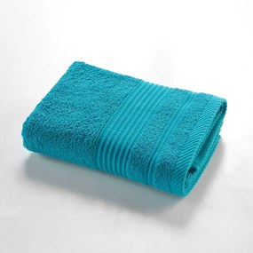 Modrý froté bavlnený uterák 50x90 cm Tendresse – douceur d'intérieur