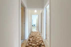 Behúň BCF MORAD Mramor béžový - staré zlato