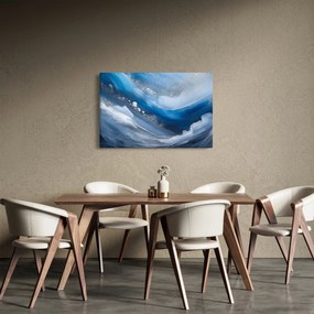 Obraz - Abstrakcia oceánu (90x60 cm)