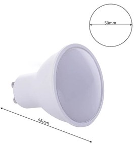 LED žiarovka GU10 teplá 3000k 6,5w 510 lm