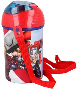 Plastová fľaša na pitie s viečkom Avengers - MARVEL - 450 ml