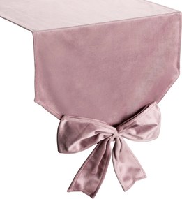 VIANOČNÝ BEHÚŇ NA STÔL RIBBON 32X240 CM PUDROVÁ