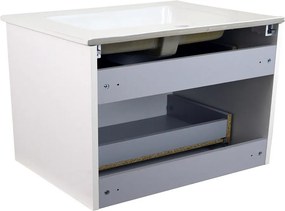 Comodo Kúpeľňová skrinka s keramickým umývadlom Gary W 80