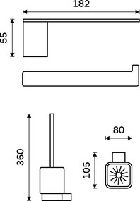 Nimco Sada k WC KIBO - Ki set-94KN-26