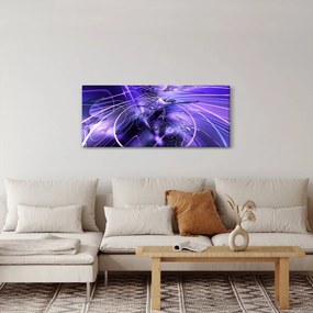 Obraz technické abstrakcie (120x50 cm)